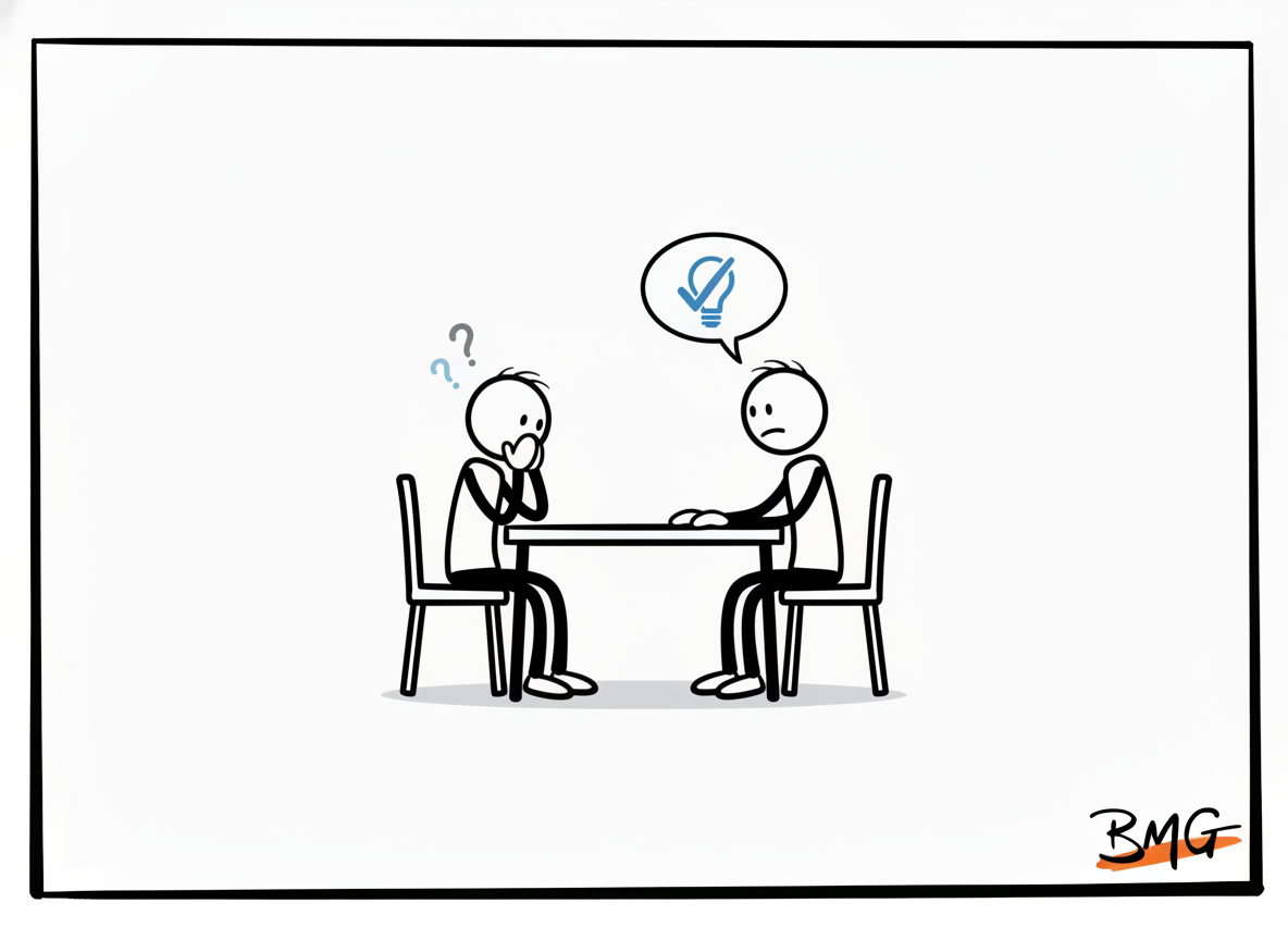 Why Your Best Advice is the Problem