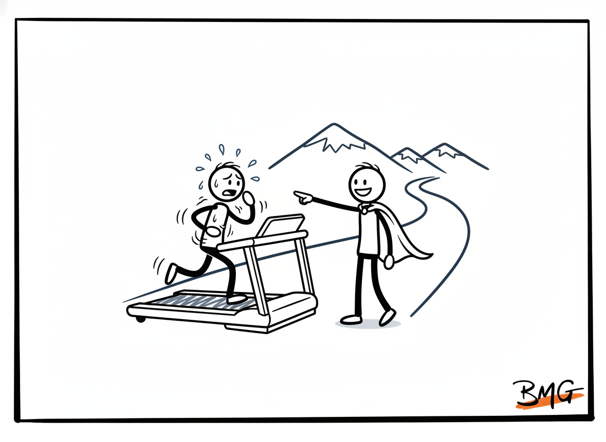 How to Stop Confusing Frantic Activity with Strategic Momentum