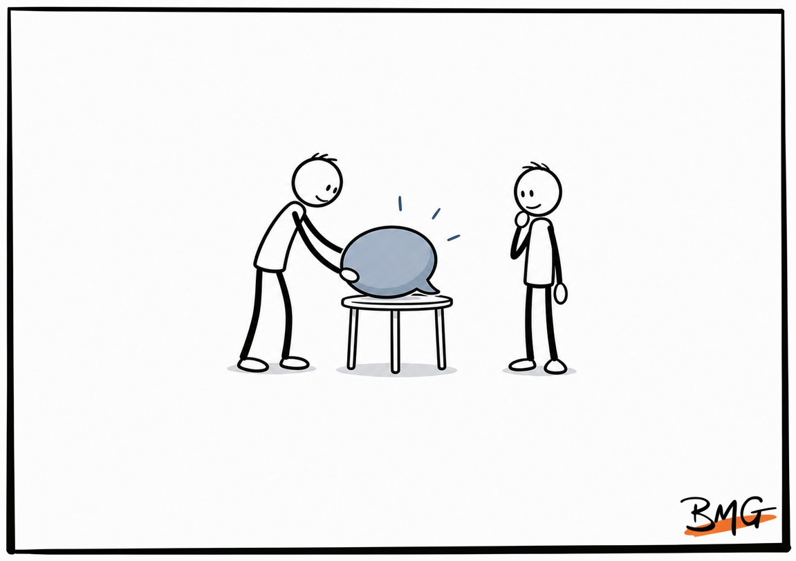 The Relief of Finally Saying the Thing